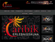 Tablet Screenshot of caribik.at